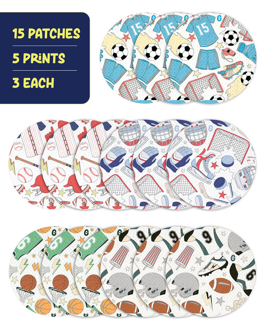 EXTREME - Libre 2/2+ and Lingo Adhesive Patches - Sports (15 Pack)