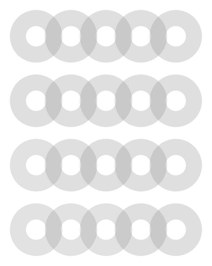 CLEAR - Universal Adhesive Patches (20 Pack)