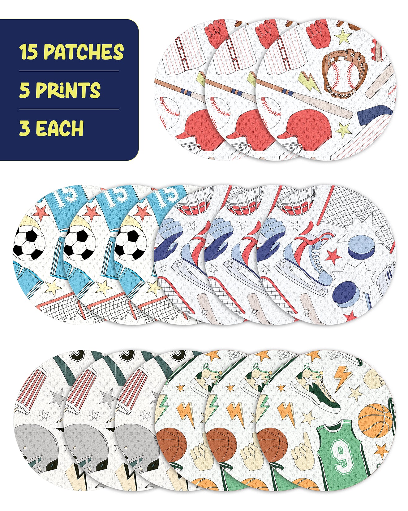 EXTREME - Libre 3/3+ Adhesive Patches - Sports (15 Pack)