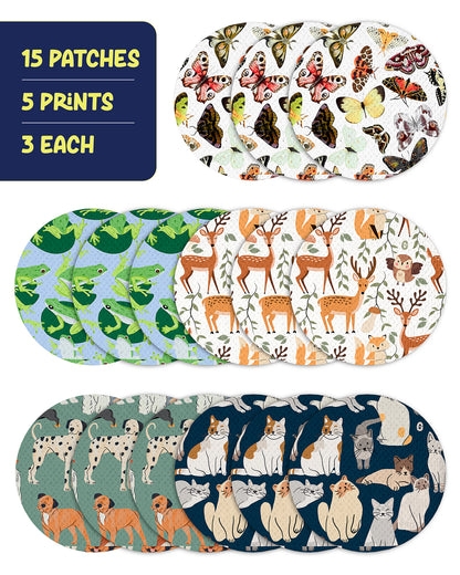 EXTREME - Dexcom G7 and Stelo Adhesive Patches - Animals (15 Pack)