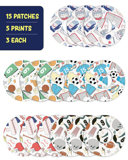 EXTREME - Universal Adhesive Patches - Sports (15 Pack)