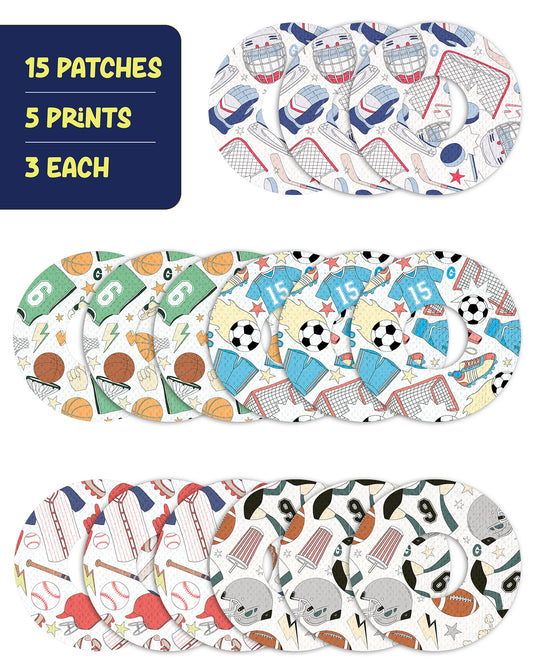 EXTREME - Universal Adhesive Patches - Sports (15 Pack)