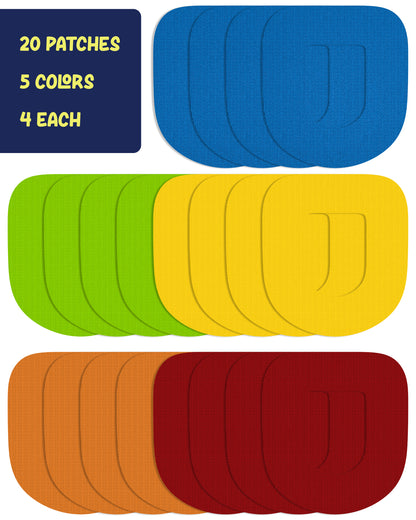 ORIGINAL - Omnipod Adhesive Patches - Multicolor (20 Pack)