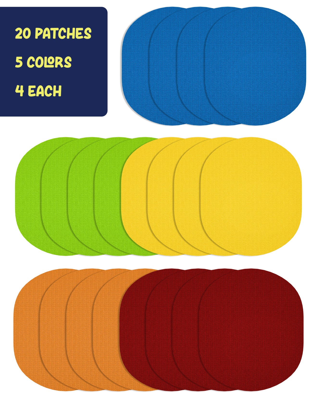 ORIGINAL - Medtronic Guardian Adhesive Patches - Multicolor (20 Pack)