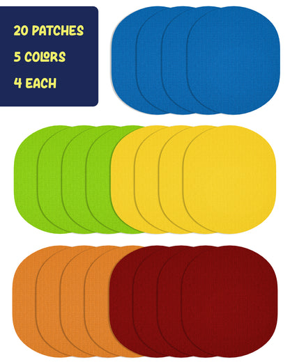 ORIGINAL - Medtronic Guardian Adhesive Patches - Multicolor (20 Pack)