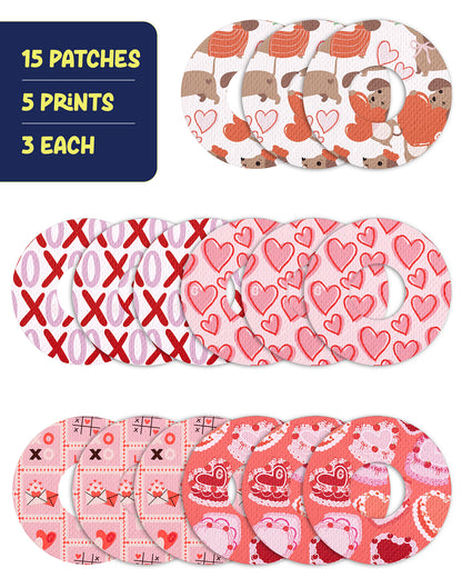 EXTREME - Universal Adhesive Patches - Valentine (15 Pack)