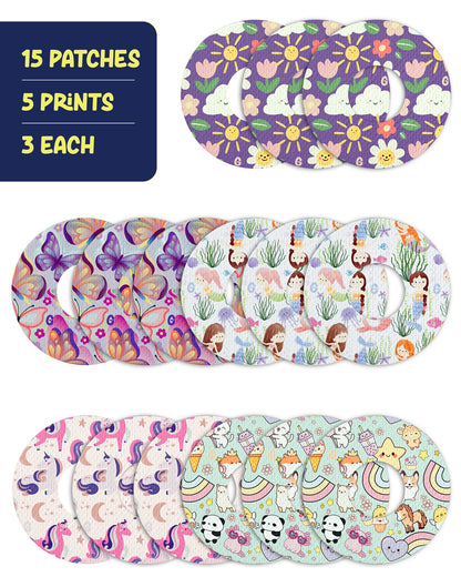 EXTREME - Infusion Sets & Universal Adhesive Patches - Girl (15 Pack)