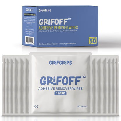 Adhesive Remover Wipes (50 Pack)