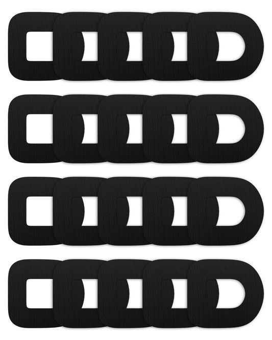 ORIGINAL - Omnipod Adhesive Patches - Black (20 Pack)