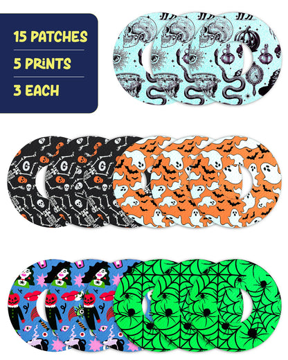 EXTREME - Infusion Sets & Universal Adhesive Patches - Halloween (15 Pack)