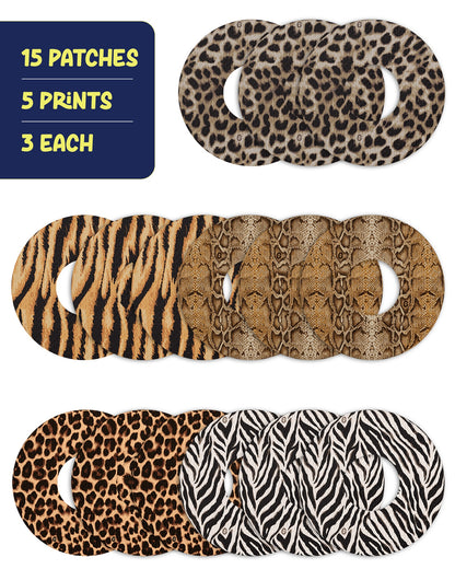 EXTREME - Infusion Sets & Universal Adhesive Patches - Animal Prints (15 Pack)