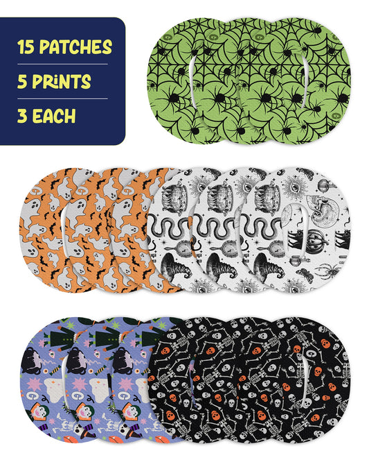 EXTREME - Dexcom G6 Adhesive Patches - Halloween (15 Pack)