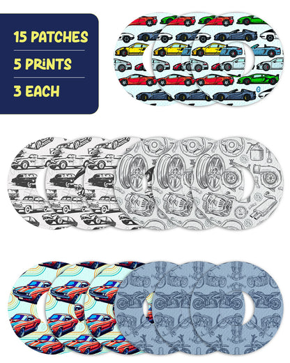 EXTREME - Infusion Sets & Universal Adhesive Patches - Cars (15 Pack)