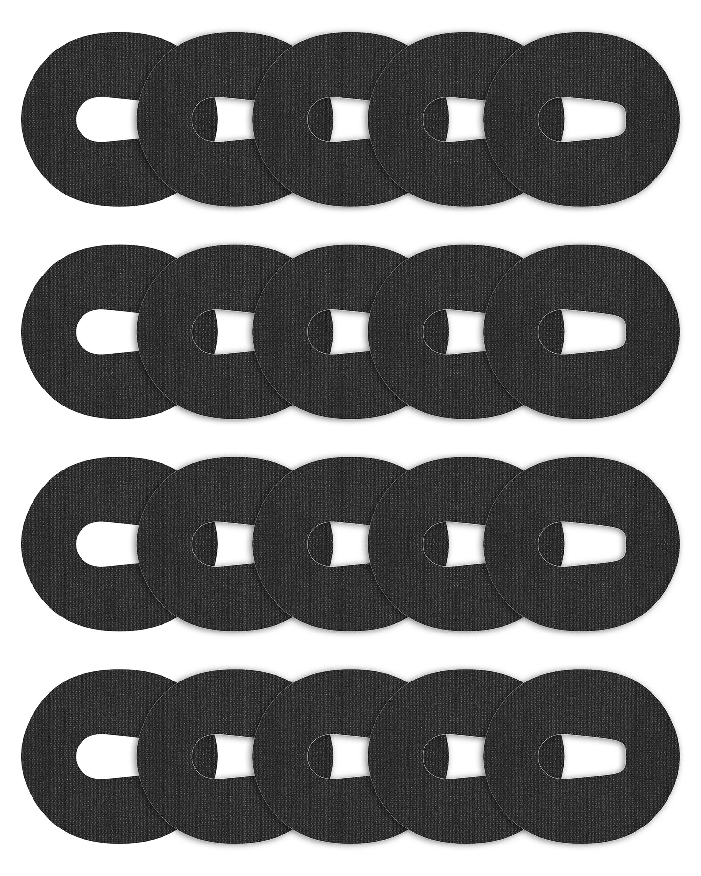 EXTREME - Dexcom G6 Adhesive Patches - Black (20 Pack)