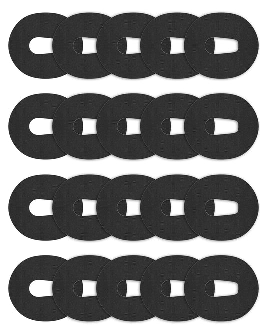 EXTREME - Dexcom G6 Adhesive Patches - Black (20 Pack)
