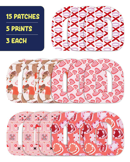 EXTREME - Omnipod Adhesive Patches - Valentine (15 Pack)