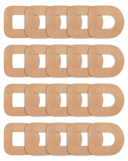 EXTREME - Omnipod Adhesive Patches - Tan (20 Pack)