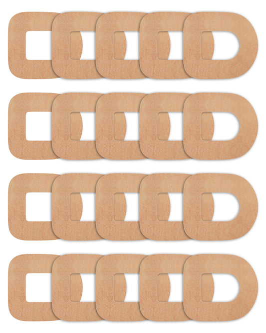 EXTREME - Omnipod Adhesive Patches - Tan (20 Pack)