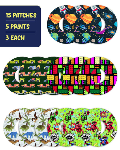 EXTREME - Infusion Sets & Universal Adhesive Patches - Boy (15 Pack)