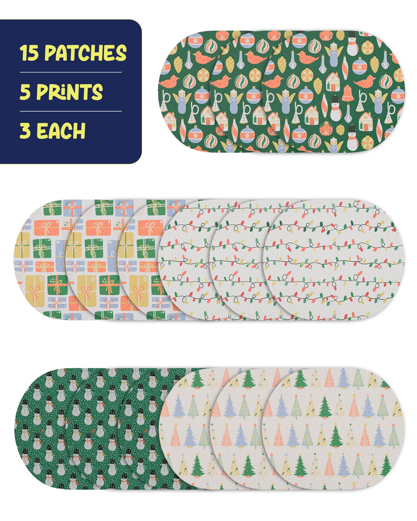 EXTREME - Medtronic Guardian Adhesive Patches - Chritmas (15 Pack)