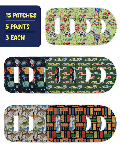 EXTREME - Omnipod Adhesive Patches - Boy (15 Pack)