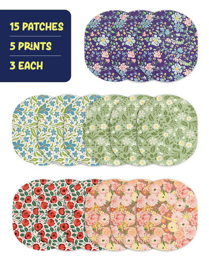 EXTREME - Medtronic Guardian Adhesive Patches - Floral (15 Pack)