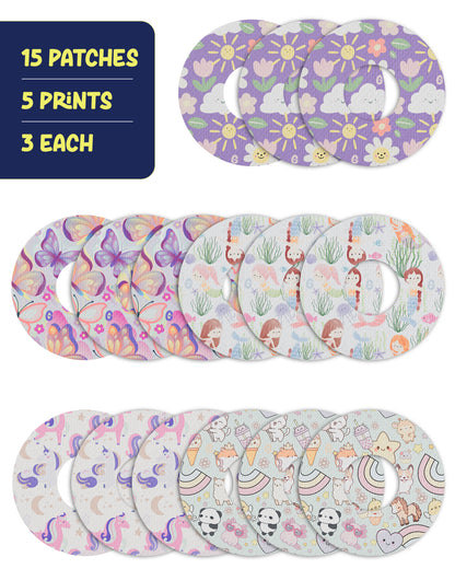 EXTREME - Infusion Sets & Universal Adhesive Patches - Girl (15 Pack)