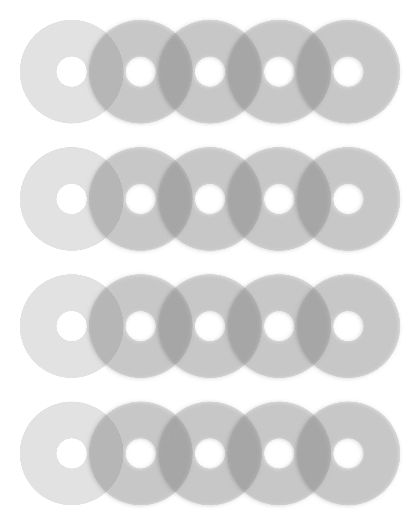 CLEAR - Infusion Sets & Universal Adhesive Patches (20 Pack)