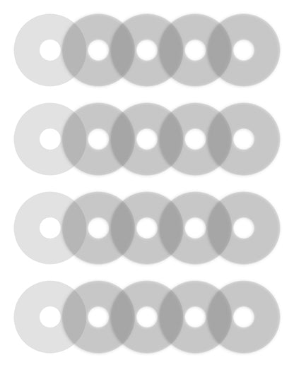 CLEAR - Infusion Sets & Universal Adhesive Patches (20 Pack)