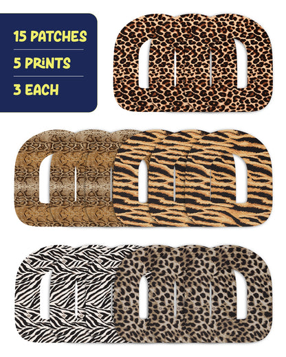 EXTREME - Omnipod Adhesive Patches - Animal Prints (15 Pack)