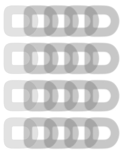 CLEAR - Omnipod Adhesive Patches (20 Pack)