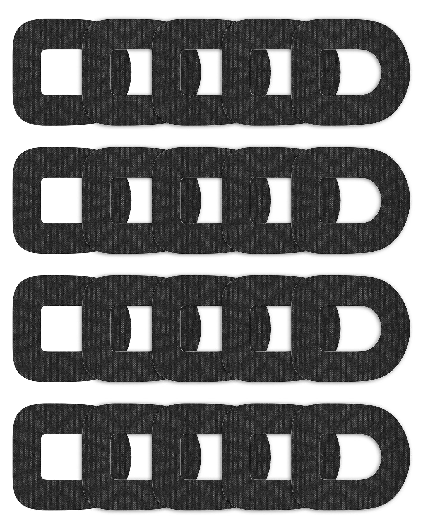 EXTREME - Omnipod Adhesive Patches - Black (20 Pack)
