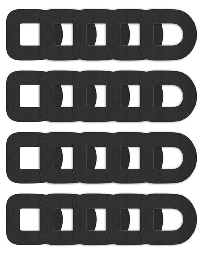 EXTREME - Omnipod Adhesive Patches - Black (20 Pack)