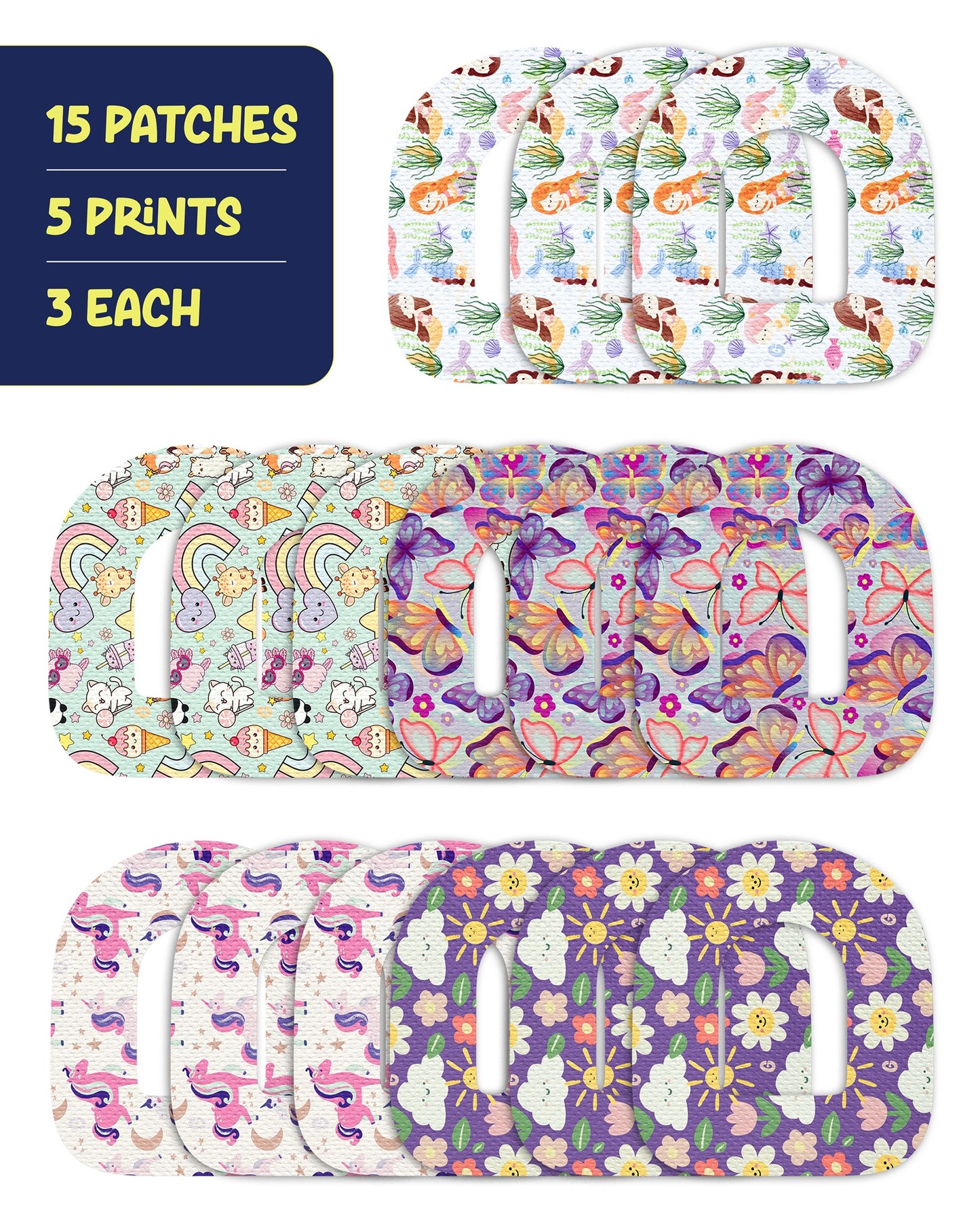 EXTREME - Omnipod Adhesive Patches - Girl (15 Pack)