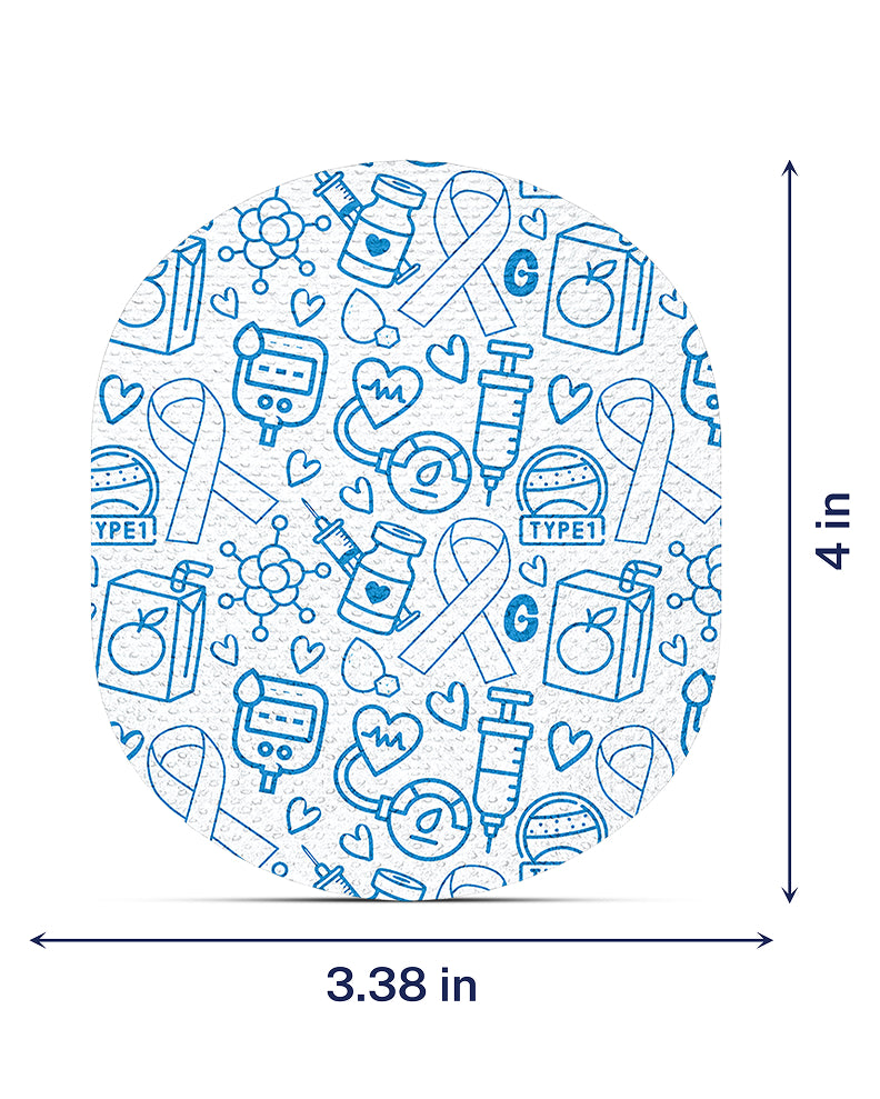 EXTREME - Medtronic Guardian Adhesive Patches - T1D Awareness (15 Pack)