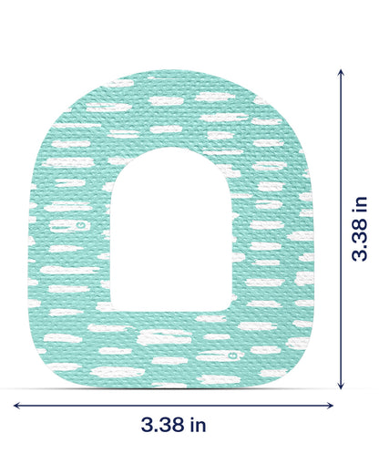 EXTREME - Omnipod Adhesive Patches - Abstract (15 Pack)