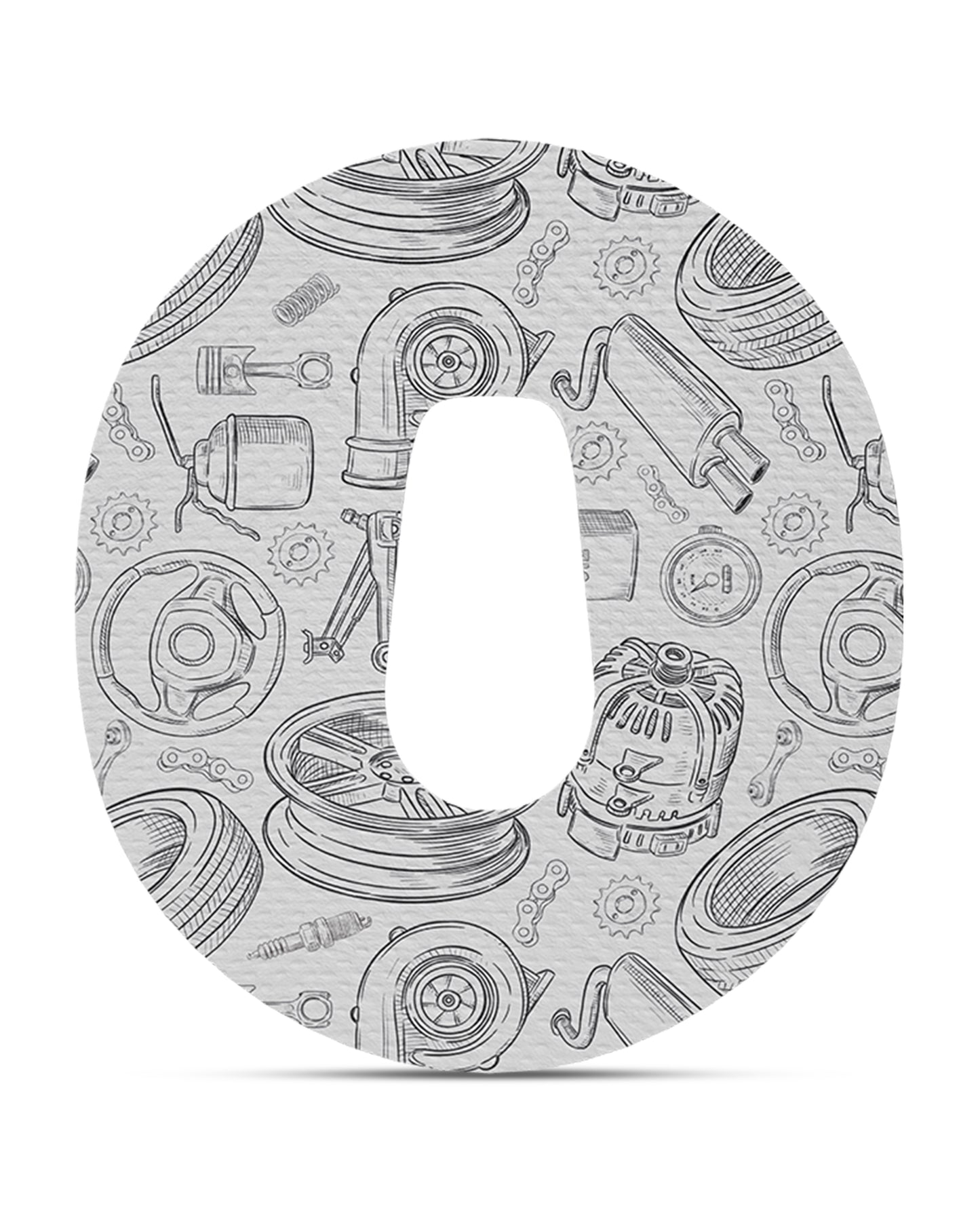 EXTREME - Dexcom G6 Adhesive Patches - Cars (15 Pack)