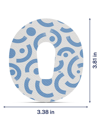 EXTREME - Dexcom G6 Adhesive Patches - Abstract (15 Pack)