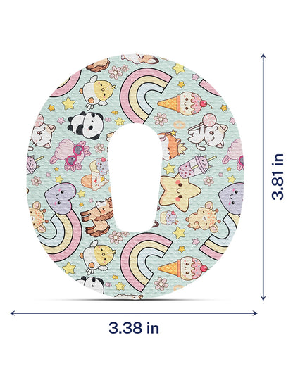 EXTREME - Dexcom G6 Adhesive Patches - Girl (15 Pack)