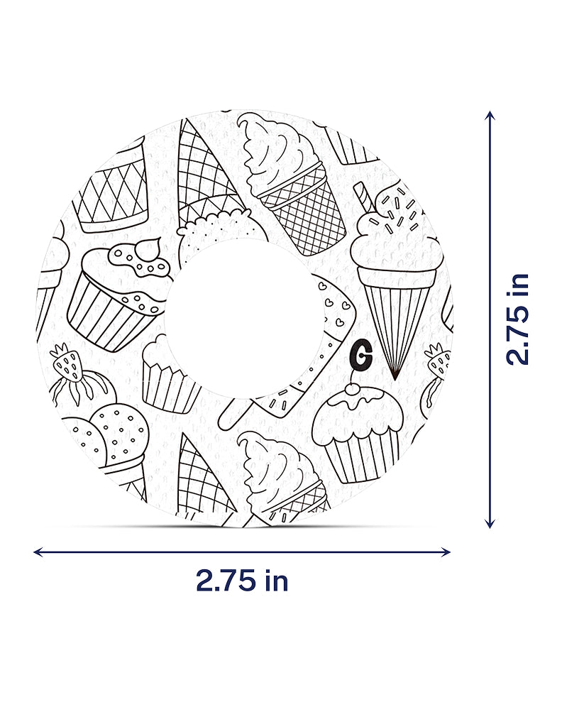 EXTREME - Infusion Sets & Universal Adhesive Patches - Doodle (15 Pack)