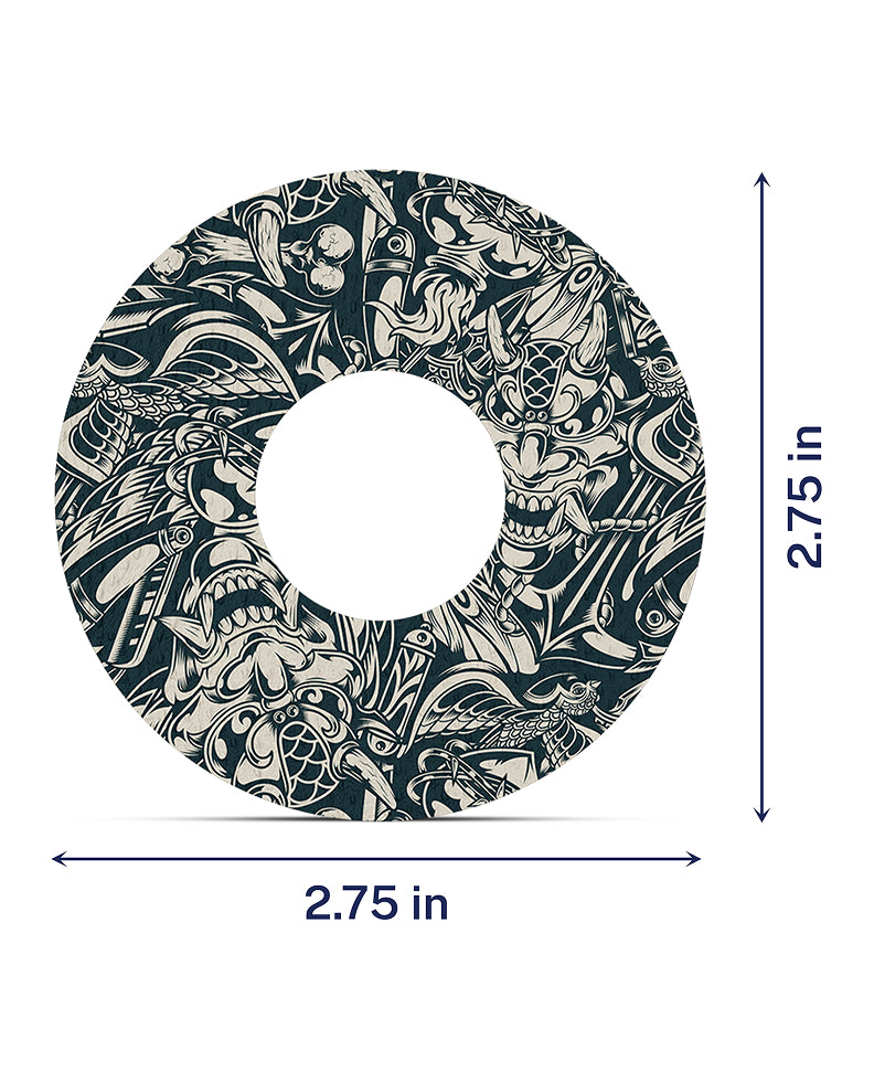 EXTREME - Infusion Sets & Universal Adhesive Patches - Inked (15 Pack)