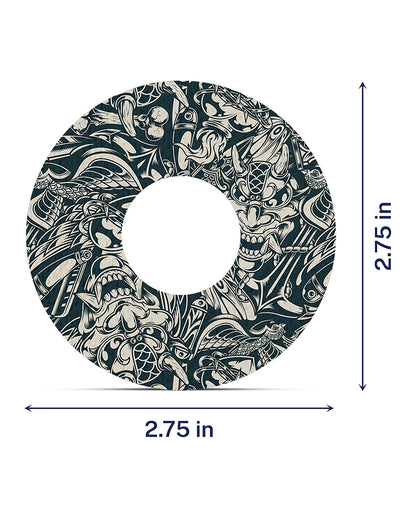 EXTREME - Infusion Sets & Universal Adhesive Patches - Inked (15 Pack)