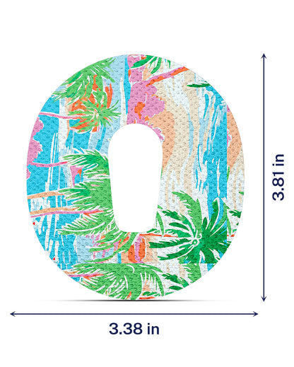 EXTREME - Dexcom G6 Adhesive Patches - Tropical (15 Pack)