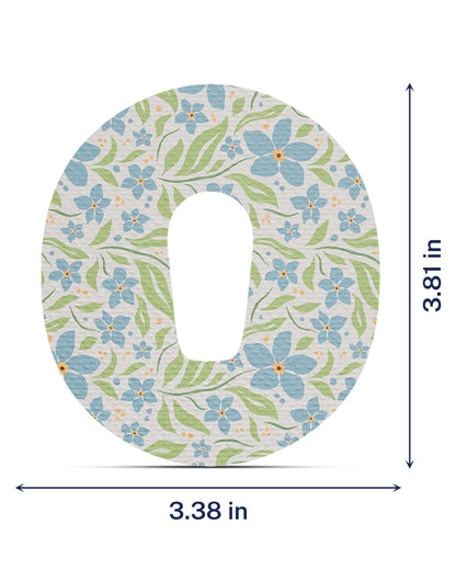 EXTREME - Dexcom G6 Adhesive Patches - Floral (15 Pack)