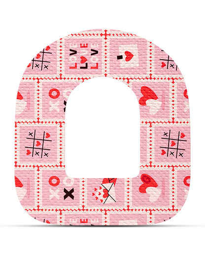 EXTREME - Omnipod Adhesive Patches - Valentine (15 Pack)