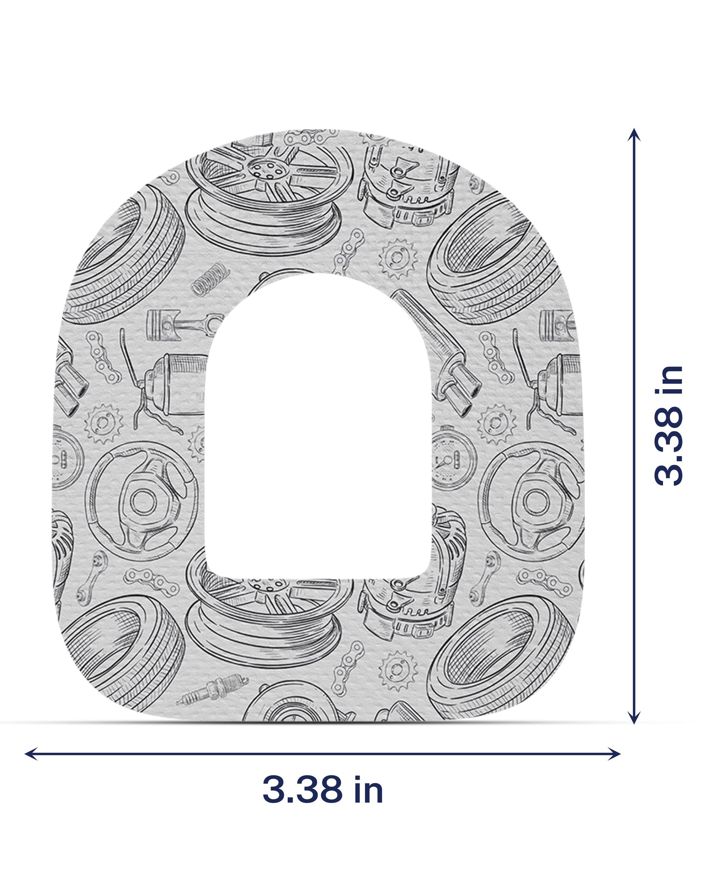 EXTREME - Omnipod Adhesive Patches - Cars (15 Pack)