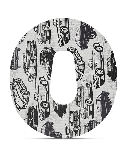 EXTREME - Dexcom G6 Adhesive Patches - Cars (15 Pack)