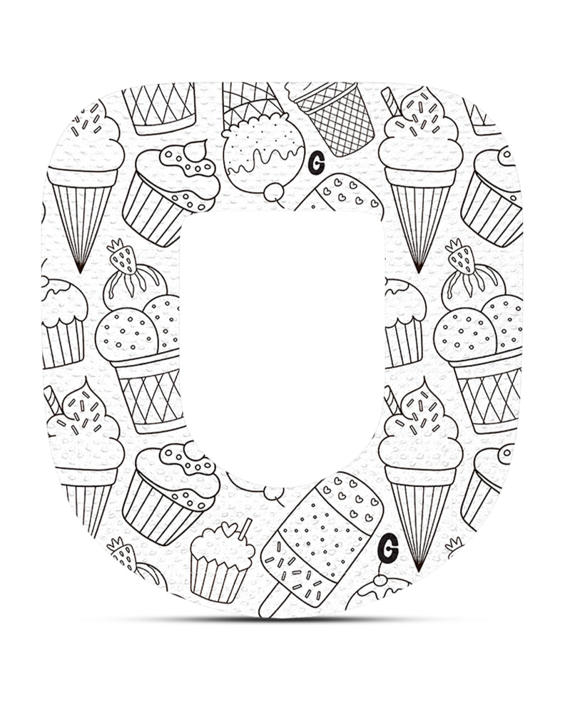 EXTREME - Omnipod Adhesive Patches - Doodle (15 Pack)