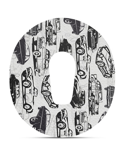 EXTREME - Dexcom G6 Adhesive Patches - Cars (15 Pack)