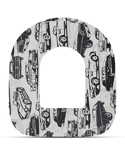 EXTREME - Omnipod Adhesive Patches - Cars (15 Pack)